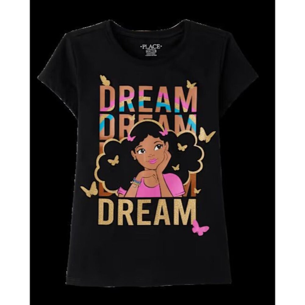 Girls Girl Dream Graphic Tee - black - Picture 4 of 6
